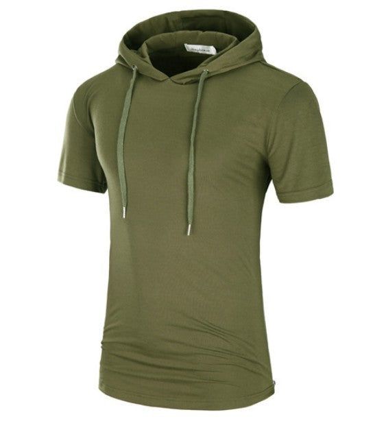 Eco-Friendly Men’s Stylish Hooded T-Shirt | Sustainable Fashion | Comfortable & Trendy