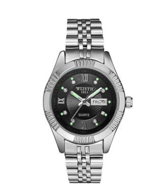 Business Men's and Women's Waterproof Quartz Watch – Non-Mechanical Design