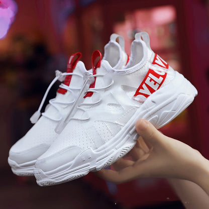 Mesh Sneakers Women Spring And Summer Korean Style White Shoes