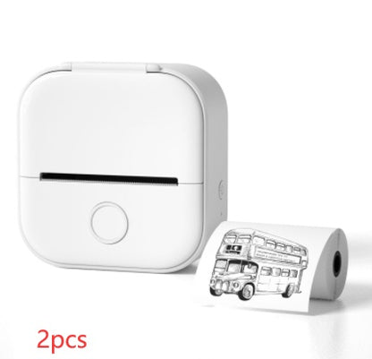 Portable Mini Thermal Label Printer | Home & Photo Printer | Bluetooth Price Tag Printer