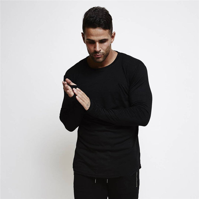 Eco-Friendly Long-Sleeved T-Shirt for Men | Sustainable & Comfortable | Stylish Everyday Wear