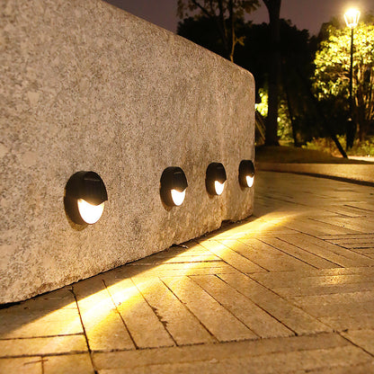 Solar Outdoor Stair Wall Lamp Step Light