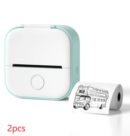 Portable Mini Thermal Label Printer | Home & Photo Printer | Bluetooth Price Tag Printer