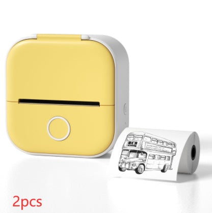 Portable Mini Thermal Label Printer | Home & Photo Printer | Bluetooth Price Tag Printer