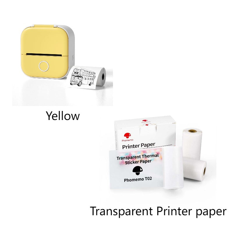 Portable Mini Thermal Label Printer | Home & Photo Printer | Bluetooth Price Tag Printer