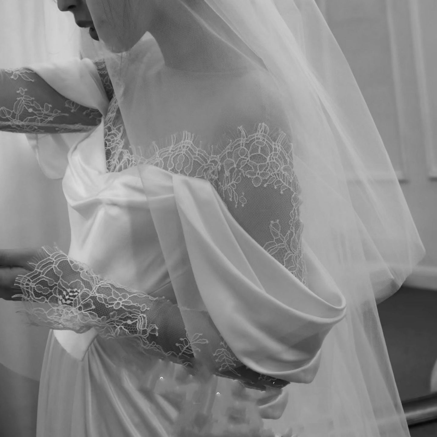 Gauze Dress Bride French Girl