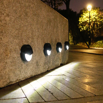 Solar Outdoor Stair Wall Lamp Step Light