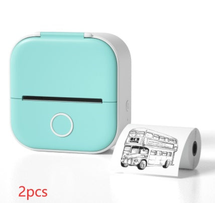 Portable Mini Thermal Label Printer | Home & Photo Printer | Bluetooth Price Tag Printer