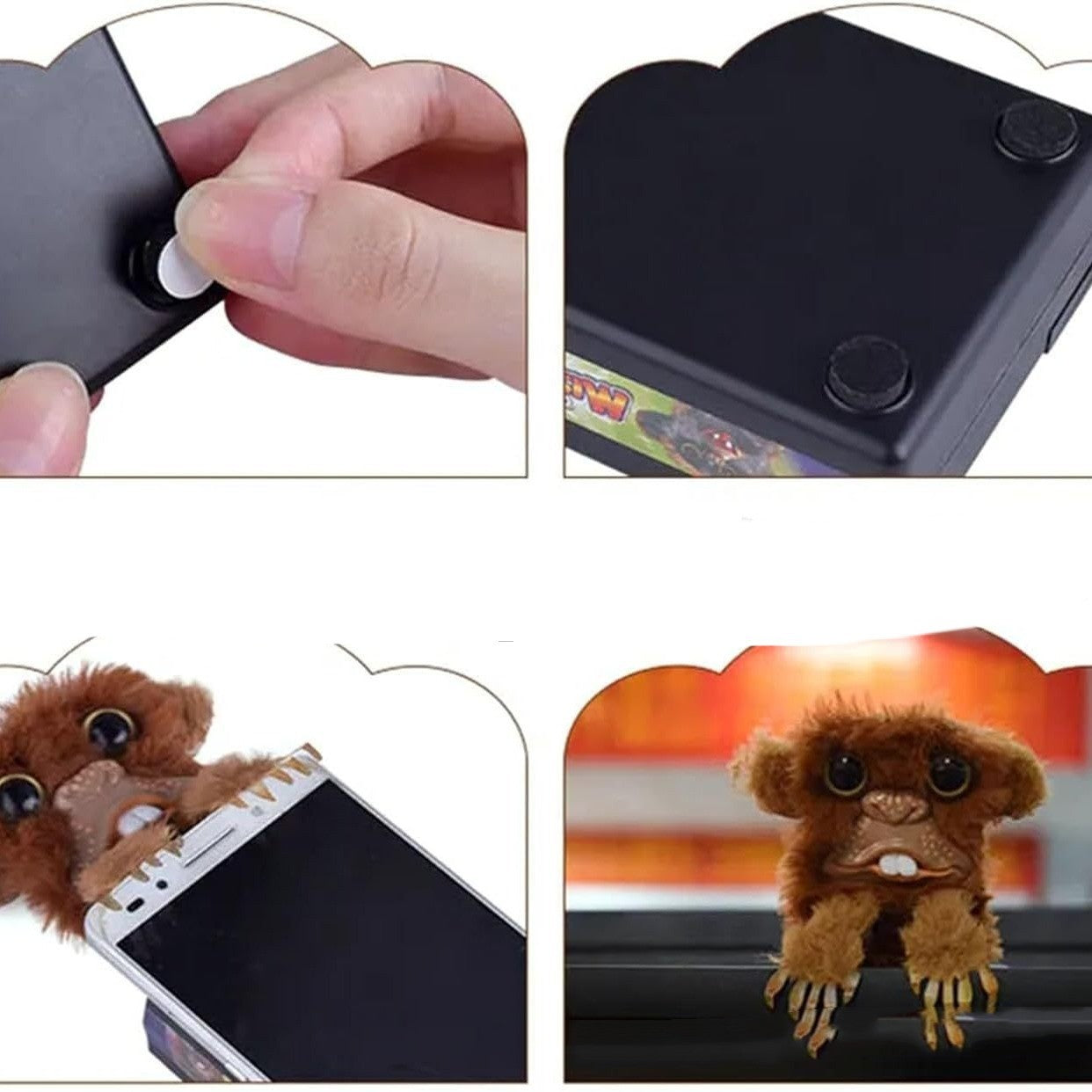 Halloween Prank Monkey Toy – Jump Scare Surprise for Spooky Fun & Party Tricks