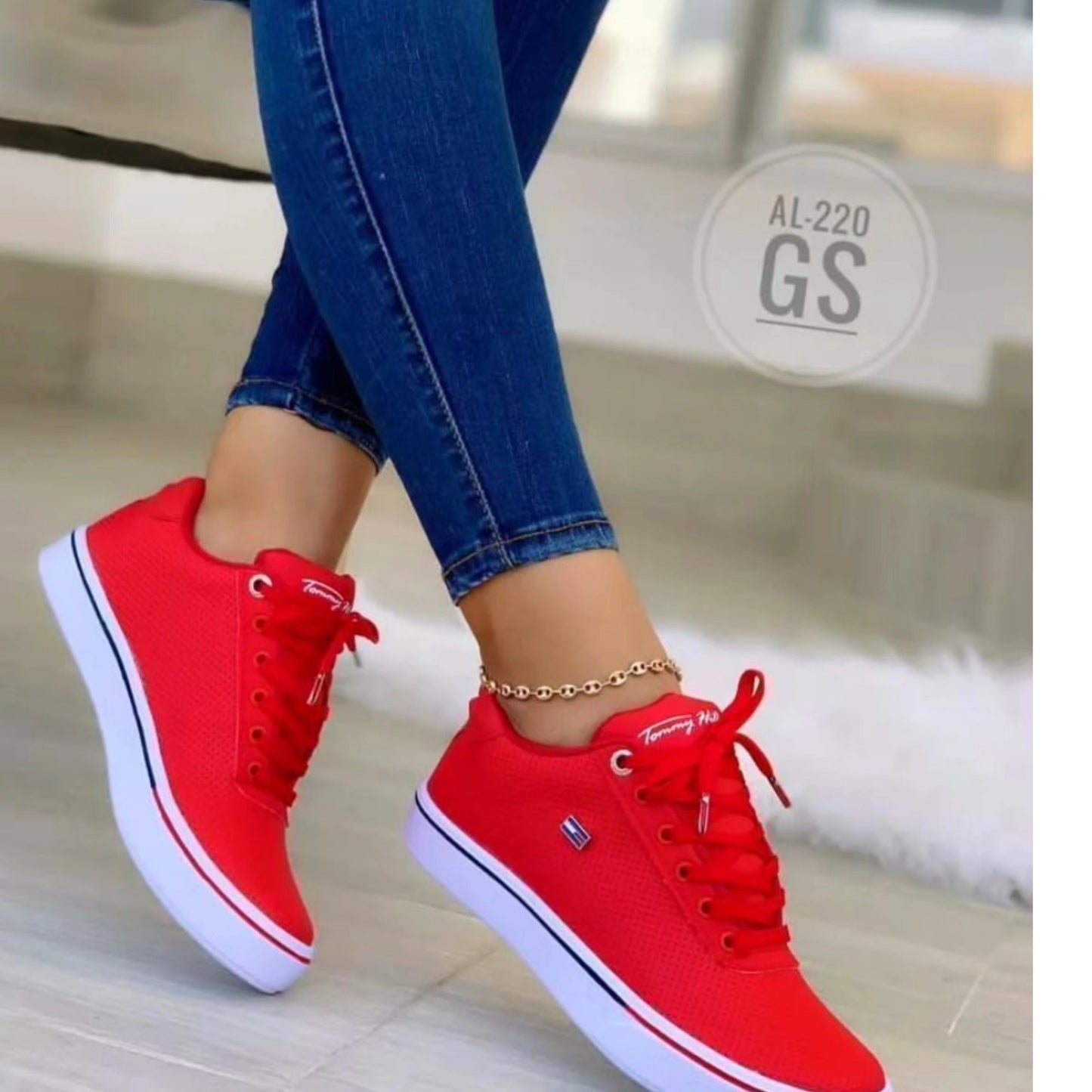 Plus Size Lace Up Casual Women's Flat Shoes