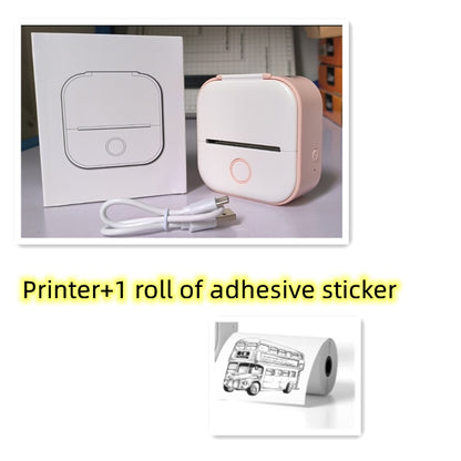 Portable Mini Thermal Label Printer | Home & Photo Printer | Bluetooth Price Tag Printer