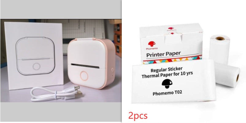 Portable Mini Thermal Label Printer | Home & Photo Printer | Bluetooth Price Tag Printer