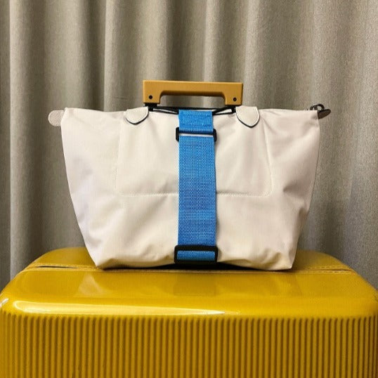 Luggage Packing Belt - Elastic Travel Bag Strap with Ratchet Tie Down