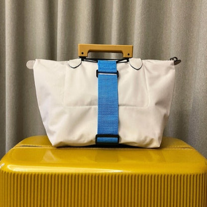 Luggage Packing Belt - Elastic Travel Bag Strap with Ratchet Tie Down