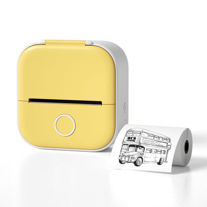 Portable Mini Thermal Label Printer | Home & Photo Printer | Bluetooth Price Tag Printer