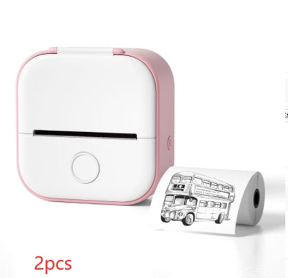 Portable Mini Thermal Label Printer | Home & Photo Printer | Bluetooth Price Tag Printer