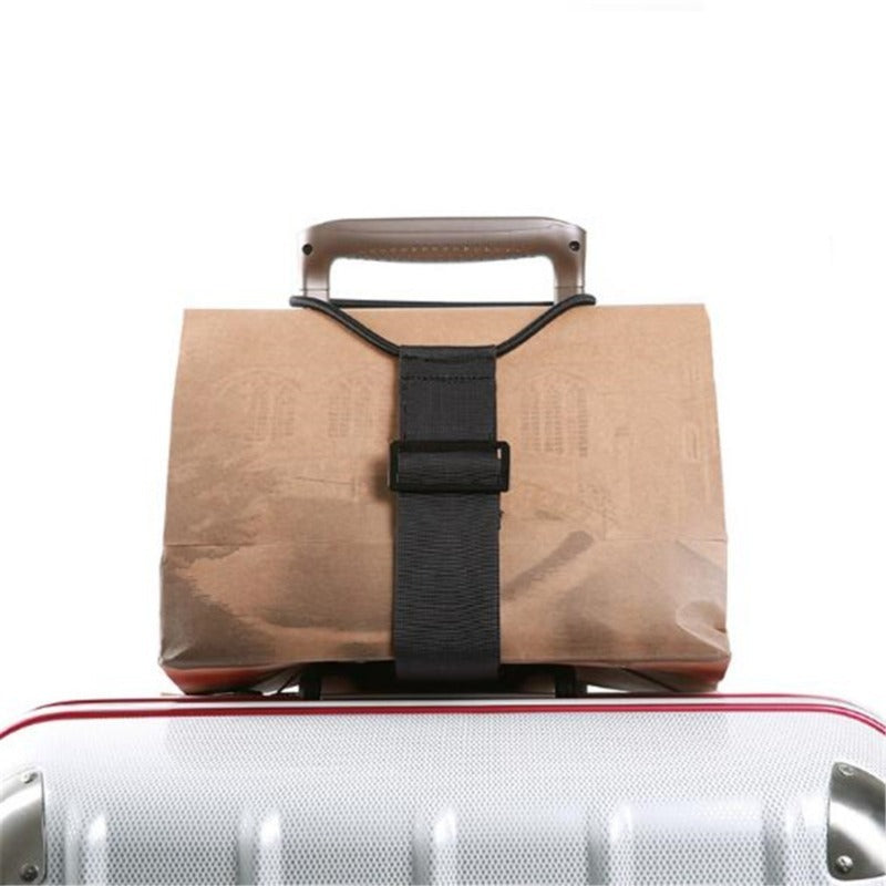 Luggage Packing Belt - Elastic Travel Bag Strap with Ratchet Tie Down