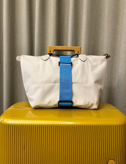 Luggage Packing Belt - Elastic Travel Bag Strap with Ratchet Tie Down