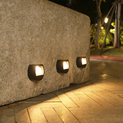 Solar Outdoor Stair Wall Lamp Step Light