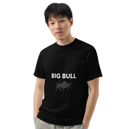 Big Bull Trading T-Shirt | Powerful Bull Silhouette Design for Traders | Market Strength and ConfidenceUnisex garment-dyed heavyweight t-shirt